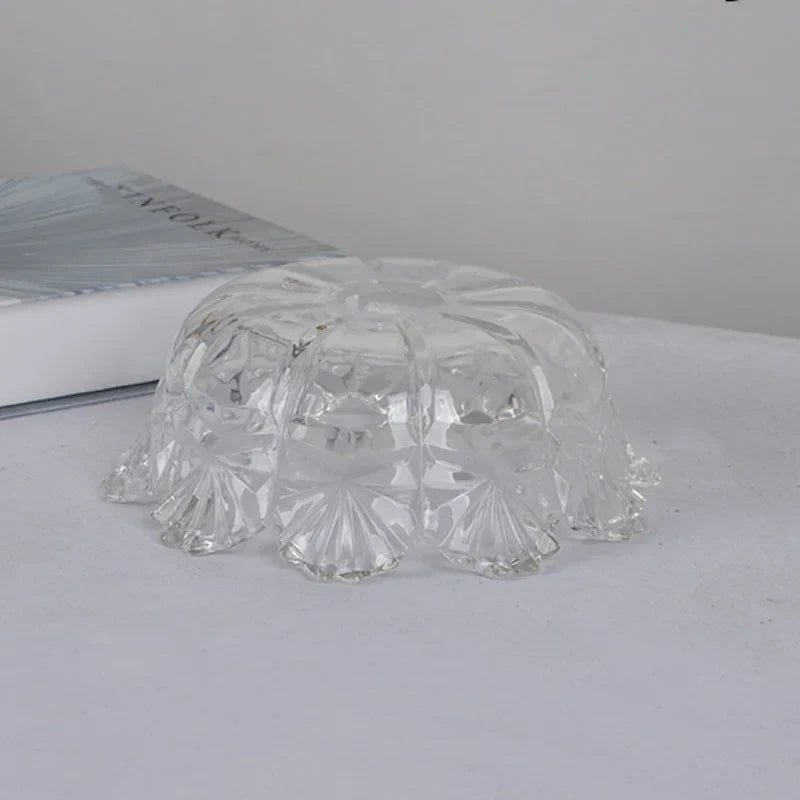 Helnys Glass LED Wall Light Fixture Modern Rotate Clear Glass Bedside Lamp