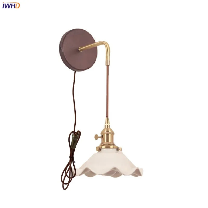 Helnys Adjustable LED Wall Sconce Lamp - Nordic Modern Design