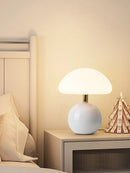 Helnys Moon Desk Lamp - White/Pink/Red/Beige/Orange Stromatolite Bedside Light