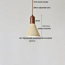 Helnys Yellow Cave Stone LED Hanging Light - Wabi Sabi Nordic Pendant Lamp