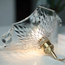 Helnys LED Glass Pendant Lights Adjustable Indoor Home Decor Hang Lamp