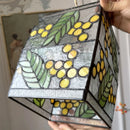 Helnys Vintage Loft Glass LED Pendant Light - Adjustable Hanging Lamp