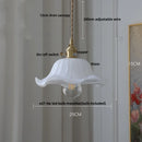 Helnys Clear Glass LED Pendant Light - Nordic Modern Design