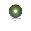 Helnys LED Round Wall Lamp Sconce Japanese Style Indoor Decor Light