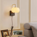 Helnys Nordic Walnut Wood LED Wall Lamp Luminaire