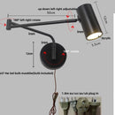 Helnys Acrylic Iron LED Wall Lamp Modern Dining Room Fixture