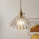 Helnys Clear Glass LED Pendant Sconce Minimalist Stair Light Nordic Modern