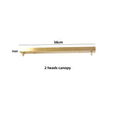 Helnys Glass LED Pendant Lamp with Wood Handle, Nordic Design