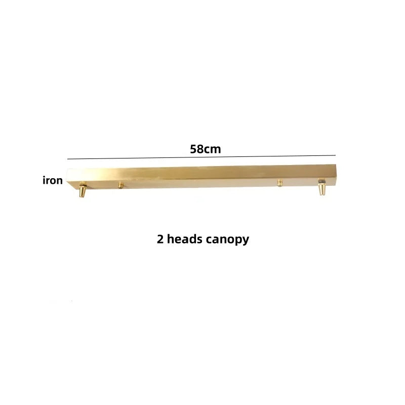 Helnys Adjustable LED Glass Pendant Lights - Modern Nordic Tiffany Copper Wood Hang Lamp