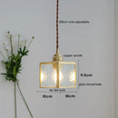 Helnys Nordic Modern Ash Walnut Wood Copper LED Pendant Lights for Home Indoor Decor