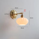 Helnys Nordic Glass LED Copper Wall Lamp for Home Indoor Modern Lighting