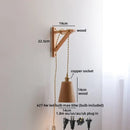 Helnys Wooden LED Wall Sconce | Japan Style Home Lighting Fixtures