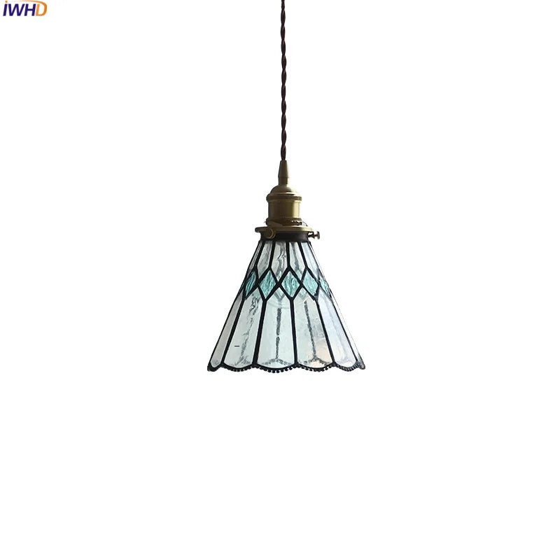 Helnys Clear Glass LED Pendant Lampshade, Ideal for Kids' Bedroom and Living Room Decor