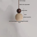 Helnys Yellow Travertine LED Pendant Lights - Nordic Modern Handing Lamp for Home