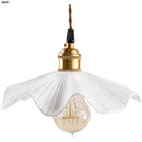 Helnys Nordic LED Pendant Lights Living Room Coffee Flower Hanging Lamp