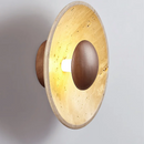 Helnys Retro Loft LED Wall Lamp Sconce Yellow Travertine Stone Stair Light Fixtures