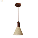 Helnys Yellow Cave Stone LED Hanging Light - Wabi Sabi Nordic Pendant Lamp