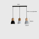 Nordic LED Pendant Lamp by Helnys - Modern Cement Hanging Light