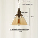 Helnys White Glass LED Pendant Lamp Modern Copper Socket Hanging Lights