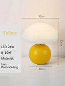 Helnys Moon Desk Lamp - White/Pink/Red/Beige/Orange Stromatolite Bedside Light