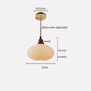 Helnys Nordic LED Pendant Lights Ceramic Hanging Lamp for Home Indoor Decor