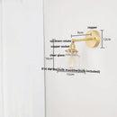 Helnys Modern Clear Glass Wall Lights with Pull Chain Switch