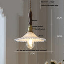 Helnys Ceramic Glass Pendant Light - Modern Nordic Style for Home Decor