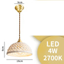 Helnys Nordic Japan Ceramic Pendant Lamp for Home Decor and Lighting