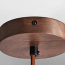 Helnys Yellow Travertine LED Pendant Light - Nordic Modern 3D Painting Shade