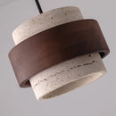 Helnys Yellow Travertine LED Pendant Lights Modern Nordic Hanging Lamp