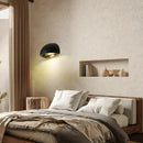 Helnys Black Stone LED Wall Sconce Japan Style Stair Light Fixtures