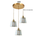 Helnys Nordic Glass LED Pendant Lights - Modern Indoor Decor Fixture