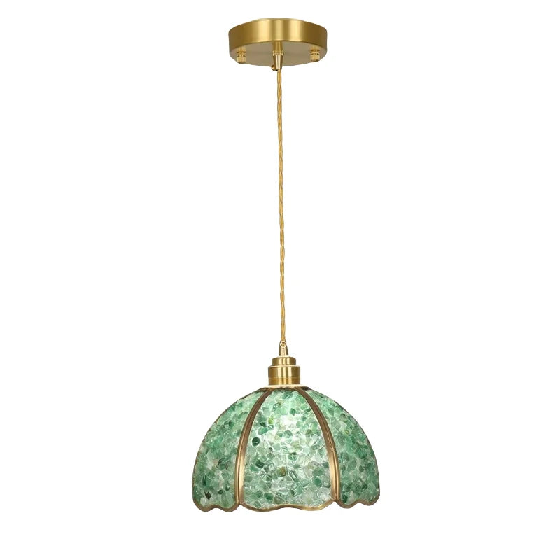 Helnys Crystal Glass LED Pendant Lamp - Adjustable Nordic Modern Luxury Hanging Lights