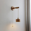 Helnys Wooden LED Wall Sconce | Japan Style Home Lighting Fixtures