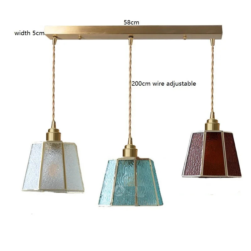 Helnys Nordic Glass LED Pendant Lights - Modern Indoor Decor Fixture