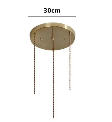 Helnys Big Glass Pendant Lights for Bedroom Dinning Living Room