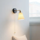 Helnys White Ceramic LED Wall Sconce - Modern Nordic Decor Wall Lamp Sconce