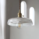 Helnys Glass LED Pendant Light: Modern Nordic Design, Knob Switch, Adjustable Hanging Lamp