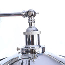 Helnys Silver Vintage LED Wall Light 2 Heads Living Room Bedside Lamp