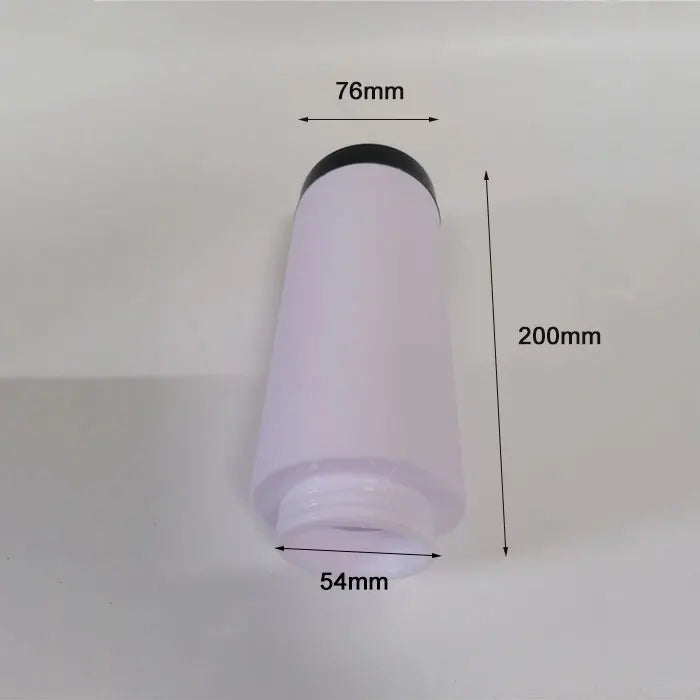 Helnys White Frosted Acrylic E27 Lamp Shade Replacement - Outdoor Lawn Post Lighting