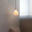 Helnys Glass Shade LED Pendant Lights for Children's Bedroom, Chandelier Restaurant Decor