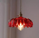 Helnys Big Glass Pendant Lights for Bedroom Dinning Living Room