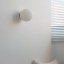 Helnys White Marble Ball LED Wall Sconce - Nordic Modern Stair Light Fixtures