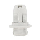 Helnys 2pc White E14 Socket Lamp Holder