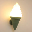 Helnys Ice Cream LED Wall Lamp: Modern Carton Design for Children Room, Bar