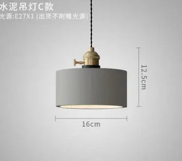 Helnys Blue Glass Pendant Lights for Bedroom Dinning Living Room