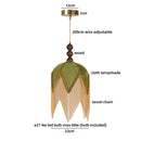 Helnys Green Yellow LED Pendant Light Fixture, Stylish Coffee Table Decoration