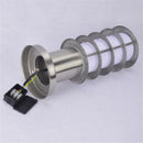 Helnys Stainless Steel Path Light with White Acrylic Shade, Waterproof Outdoor Post Lamp