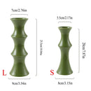 Helnys Retro Bamboo Ceramic Vase Home Decor Chinese Style Living Room Dried Flower