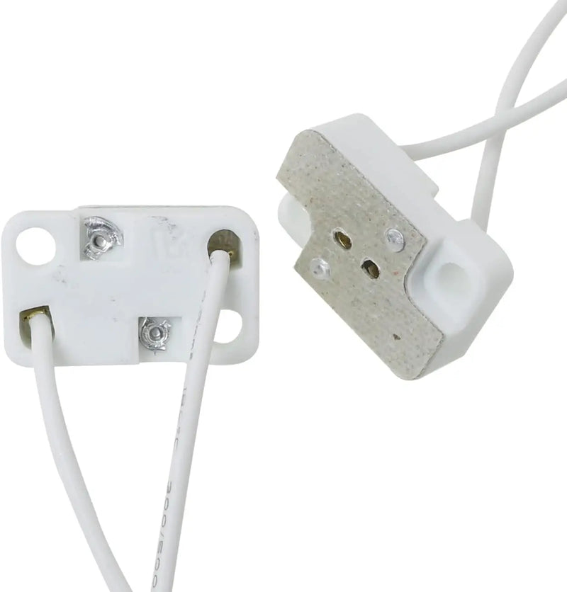 Helnys Ceramic MR16 Lamp Holder Socket - Pack of 10